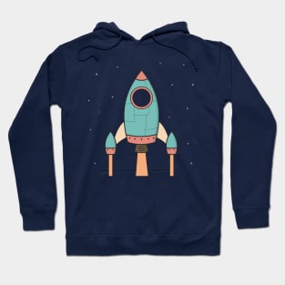 Cool Kids Spaceship Rocket Hoodie